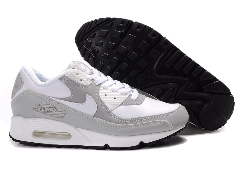 air max 90 blanc gris