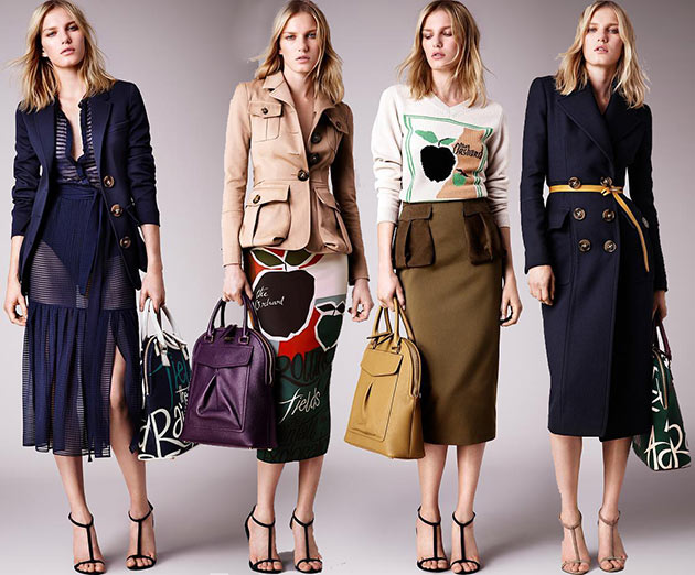 burberry nouvelle collection